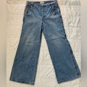 We The Free Denim Wide Leg Denim